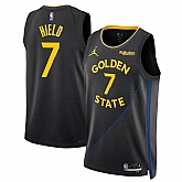 Men's Golden State Warriors #7 Buddy Hield Black 2024-25 Statement Edition Stitched Jersey Dzhi,baseball caps,new era cap wholesale,wholesale hats